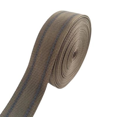 China 2 inch viable wholesale high quality anti-slip nylon/polyester webbing for sale