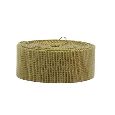 China Manufacturers 40mm Wide Durable High Tenacity Polyester Webbing Thick Heavy Duty Belt For Bag Luggage Strap for sale