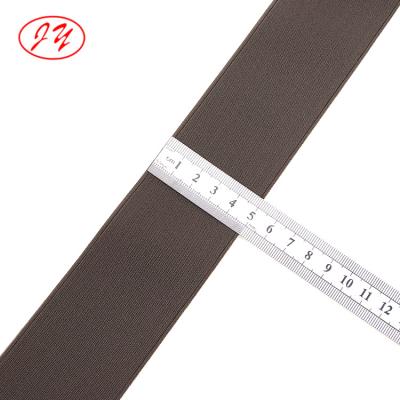 China 50mm solid color polyester elastic band viable custom joint waistband for garment underwear for sale