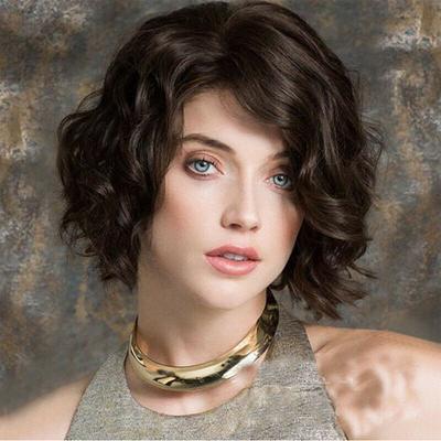 China Pixie Cut Wig Short Bob Part Short Cuticle Aligned 180% 250% Water Wave T Lace Front Human Hair Wigs For Color Women With Bang for sale