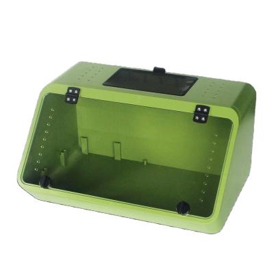 China Breathable Plastic Reptile Egg Cage Hatch Box Reptile Storage Pet Transport Feeding Box for sale