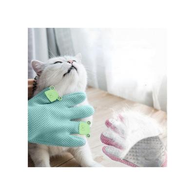 China To Wrap Dog Gloves Pet Hair Removal Brush Dog Bath Massage Comb Silicone Hair Removal Viable Pet Products Cat To Float for sale