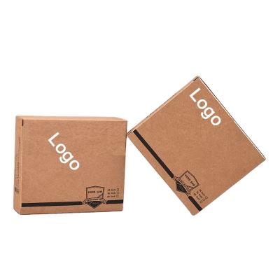 China Recycled Materials Wholesale Custom Logo White Black Kraft Paper and Raw Paper Box Cardboard Luxury Lid Gift Packaging Box for sale