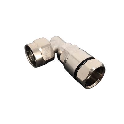 China Feeder Cable Installation 1/2 N Right Angle Type 50-12 Male Conductor Connector For 50-12 Cable N Connector for sale