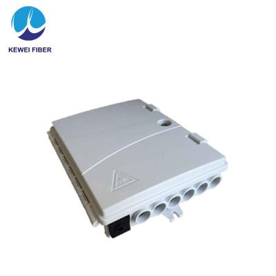 China 6 Fiber 8 12 16 24 Core FTTH BOX 6 Fiber Indoor Outdoor Wall Mount Terminal Box for sale