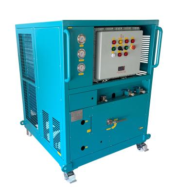 China R290 R32 R1234ze AC Refrigerant Recovery Machine Freon Gas Recovery Unit Air Conditioner Recharge Machine for sale