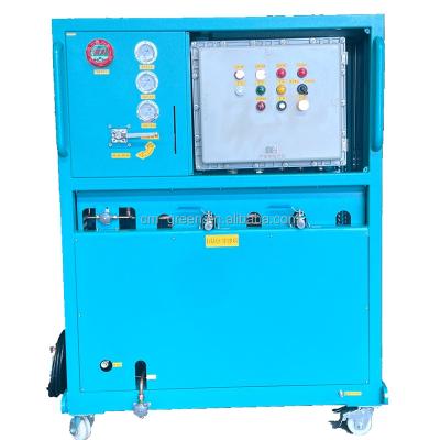 China CE Refrigerant Gas Recovery Unit  Explosion Proof ATEX Refrigerant Recharge Machine ISO tank Recovery Machine for sale