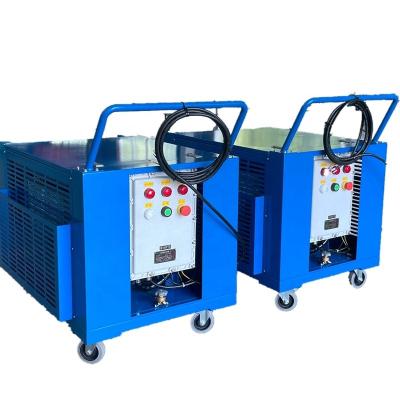 China Fast Refrigerant Gas Recovery Unit 3HP Oil Less ATEX A/C Recovery Machine R32 R290 Recovery Recharge Machine for sale