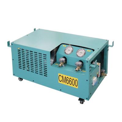 China Chiller Maintenance 2HP Oil Less Refrigerant Gas Recovery Machine A/C Gas Charging Machine for sale