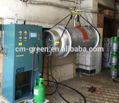 China R134a Refrigerant Filling System Air Conditioning Freon Recovery Charging Machine Split Charging Equipment for sale