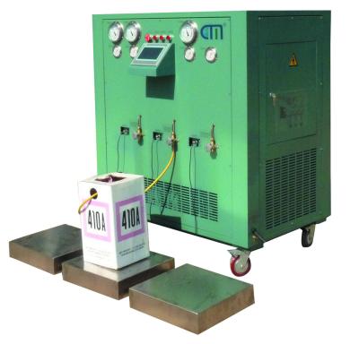 China CM20a refrigerant filling system r134a r410a refrigerant split charging machine refrigerant cylinder charging station for sale