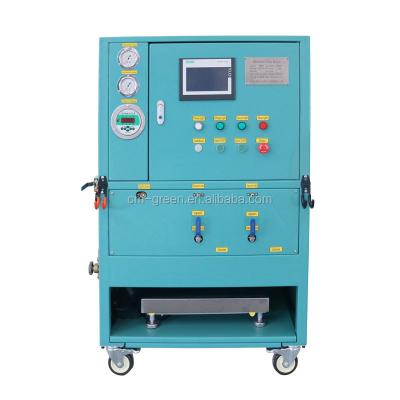 China 4kg/Min Filling Rate R134A R22 AC Reclaim Unit Portable Freon Recovery Machine for sale