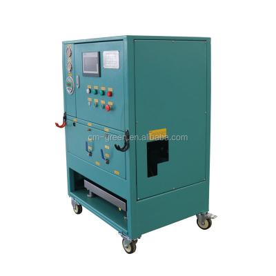 China máquina de llenado de refrigerante R410a R438a sistema de recuperación máquina de recuperación de una sola etapa máquina de carga ac en venta