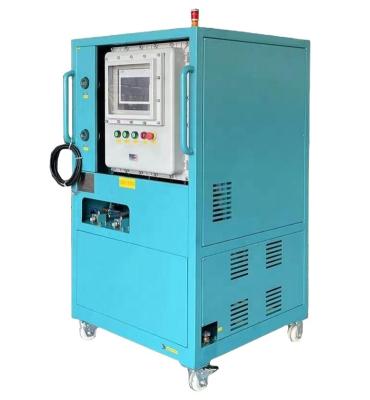 China Máquina de recuperação de freões AC 10HP sistema de recuperação de óleo menos refrigerante linha de reparação máquina de recuperação de freões AC à venda