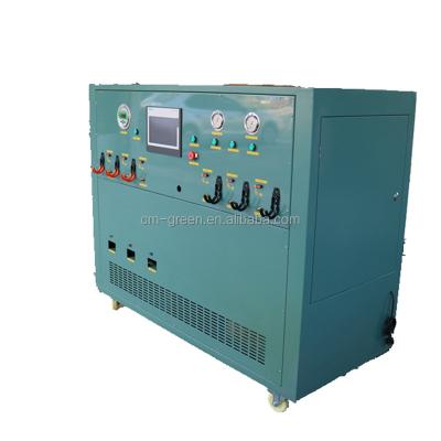 China multiple stations option refrigerant filling machine advanced refrigerant identifier charging system for sale