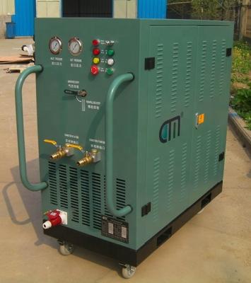 China 7HP refrigerant gas recovery unit full oil less centrifugal units recovery charging machine R134a R410A recovery unit for sale