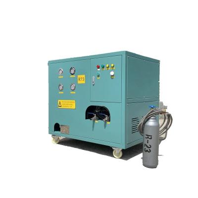 China High Pressure Refrigerant Recovery Pump 2HP  R23 SF6 Recovery Recharge Machine 2HP Full Oil Less for sale