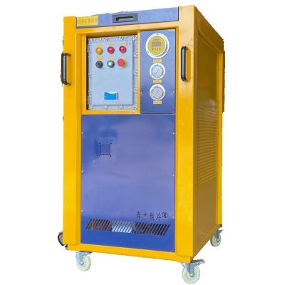 China 4HP Refrigerant Recovery Machine Ac Gas Refrigerant Recovery Unit R404A R134a Recovery Unit for sale