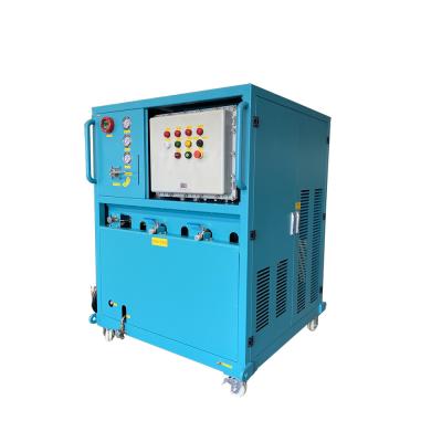 China R1234yf Máquina de Recuperação de Refrigerante, 10HP R32 Sistema de Recuperação de Refrigerante à venda