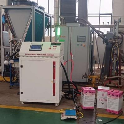 China Gas r410a r11 freon car ac gas filling machine Ac Recharge Machine automatic R134a ac gas charging machine for sale