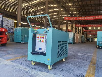 China R600A R290 Refrigerant Recovery Pump Explosion Proof Refrigerant Recovery Unit 3HP A/C Recovery Machine for sale