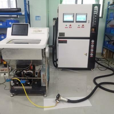 China R134a R404A freon charging machine dual charging system filling machine a/c gas refrigerant charging station for sale