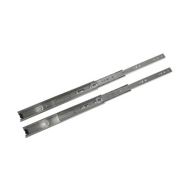 China Modern High Quality Soft End Sliding Full Extension Telescopic Under Mount Stainless Steel Drawer Slide for sale