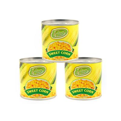 China Easy Open Taste Canned Kernel Sweet Corn Canned Mix Vegetables And Corn With Nutrition for sale