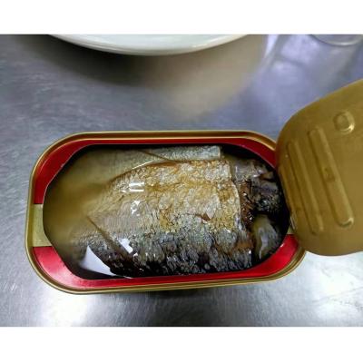 China 125g China Canned Fresh Canned Sardine in Oil OEM Brand High Quality for sale