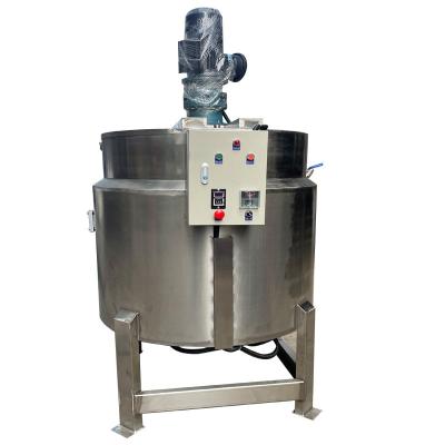 China Manufacturing Plant Manufacturer of 1t electric heating mixing tank, resin glue dispersion high-speed emulsification tank for sale