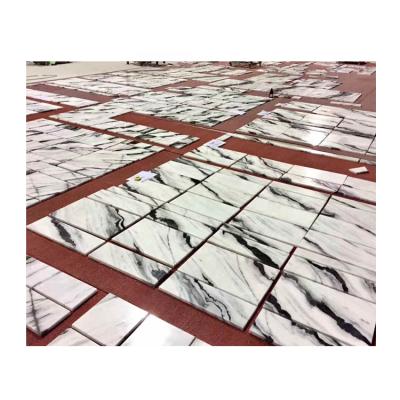 China Cheap Marble White Marble Tile Modern Polished White Marble Tiles for sale