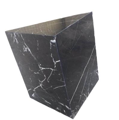 China Black marble marble black marble material large slab coastal decoration for sale