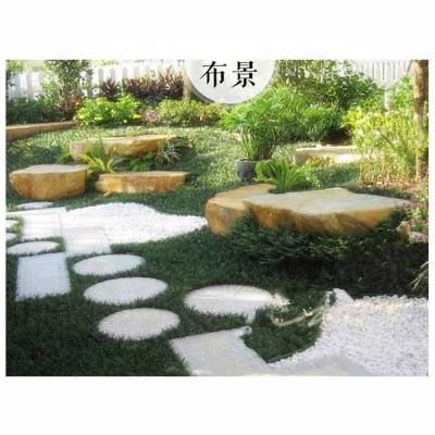 China Modern Landscaping Stone Tumbled Snow White Stone Pebbles For Garden Walkway Pathways for sale