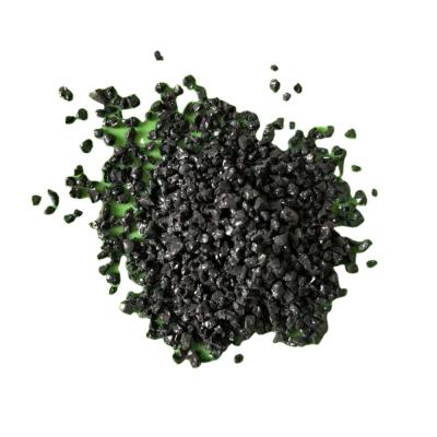 China Modern Black Pea Gravel Villa Black Crushed Stone for sale