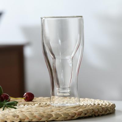 China New Disposable Fashion Glasses Beer Mugs Back Tea Cup Coffee Couples Glass Cups for sale