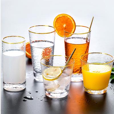 China Eclectic 100% BPA Free Drinking Glasses Clear Water Glass Tumblers, Restaurant Quality Glass Water Cups for sale