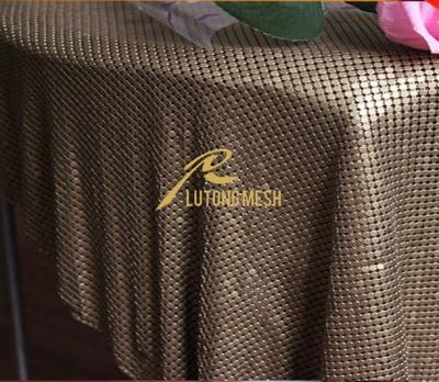 China Flexibility Metal sequin cloth for home decorative for sale