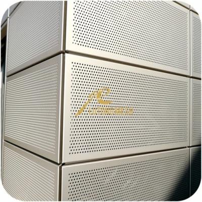 China Metal perforated sheet for facade and architect Project for sale