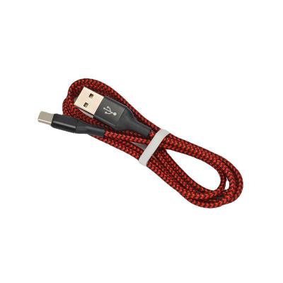 China Fast Charging Type-C Nylon Data Cable Speed ​​USB Data Cable Game Charging USB Power Mobile Data Cable for sale