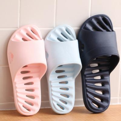 China Lightweight EVA Material Indoor Slippers For Hotel Bathroom Shower Slippers Women Soft Men Women for sale