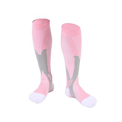 China Breathable Wholesale Motion Riding Boots Compression Socks Football Stretch Pipe Locomotive Socks for sale