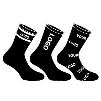 China Wholesale Colorful Happy Colorful Unisex Designer Logo Design Crew Logo Crew Sports Winter Socks QUICK DRY Compression Custom Socks For Women for sale