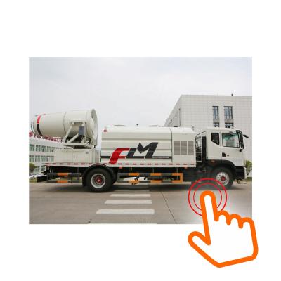 China Construction Material Shops FULONGMA 7800L Spray Cannon Dust Suppression Dust Fighter Truck for sale