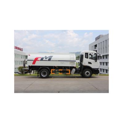 China Building Material Shops FULONGMA Large Capacity High Pressure Road Washing And Sweeping Truck for sale