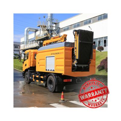 China Building Material Stores FULONGMA Waste Disposal Waste Reuse Refuse Crush Truck for sale