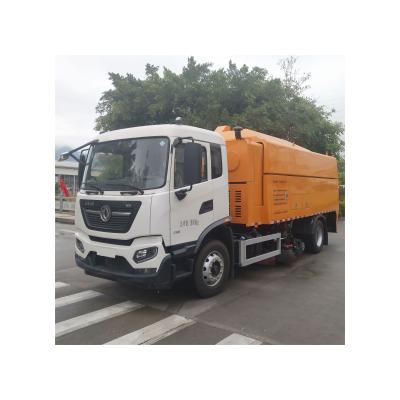 China Building Material Stores Airport Runway And Municipal Road Sweeper Trucks for sale