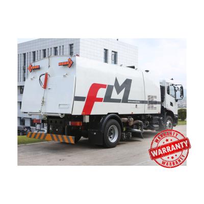 China Construction Material Stores FULONGMA 18000kg National High Pressure Road Jetters Road Sweeper for sale