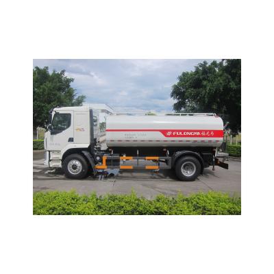 China Building Material Shops FULONGMA Water Tank Truck With Bowser And Sprinkler for sale