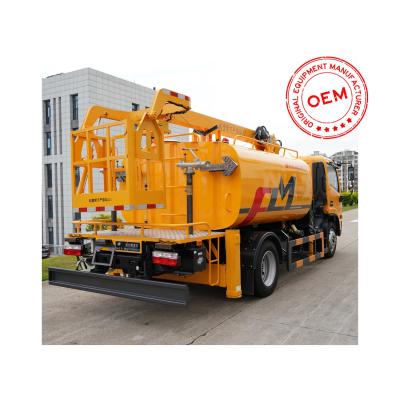 China Construction Material Shops FULONGMA Working Aerial Truck Platform Water Lift Truck For Sale for sale