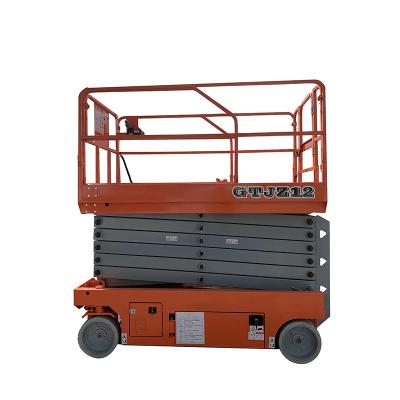 China Aerial Maintenance Work CE Certificated Safety Mobile Hydraulic Scissor Forklift Vertical Work Table for sale